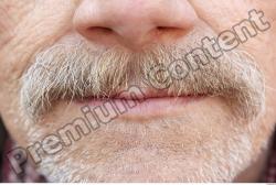 Mouth Man White Chubby Bearded